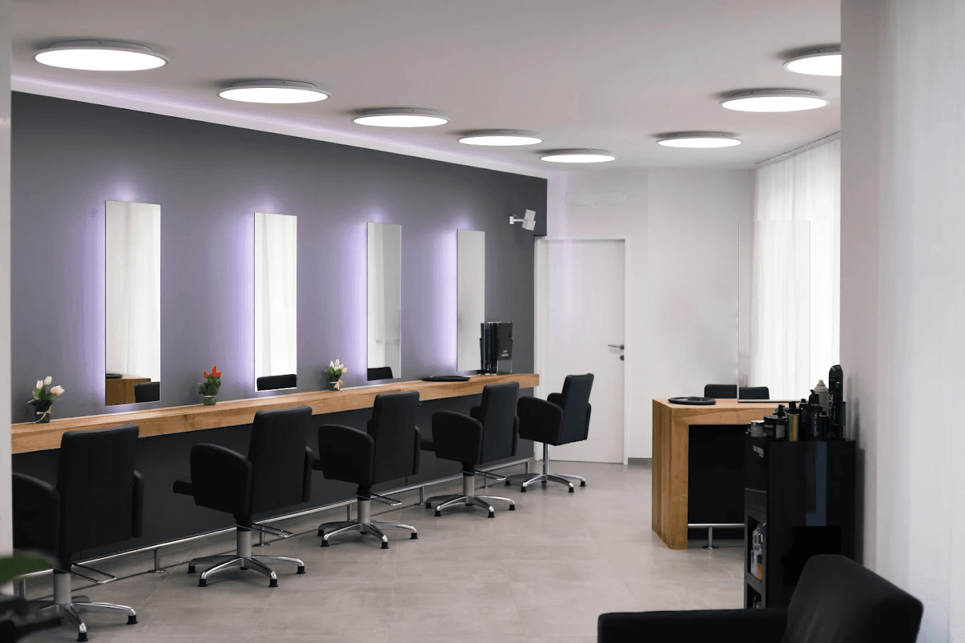 Stylingplätze im Hairline Salon